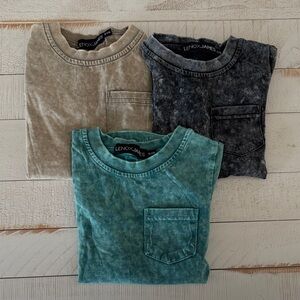 Lenox James Acid Wash Tee Bundle